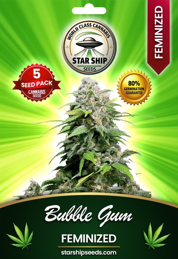 Bubble Gum Strain Feminized Marijuana Seeds