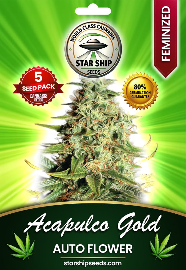Acapulco Gold Strain Autoflowering Marijuana Seeds